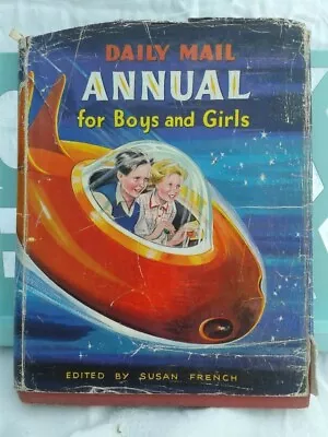 Daily Mail Annual For Boys And Girls. Illustrated Hardback In Dustjacket. 1954 • £6