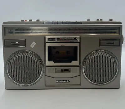 Panasonic Platinum RX-5100 Vintage AM/FM Stereo Cassette Boombox 1980s - Video! • $399.96