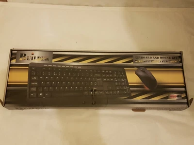 £11.99 • Buy Builder Wired Multimedia Keyboard And Mouse Desktop Kit USB