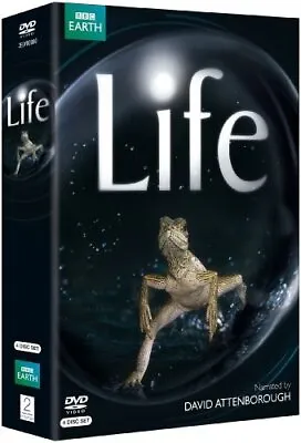 Life DVD (2009) David Attenborough Cert E 4 Discs Expertly Refurbished Product • £3.97
