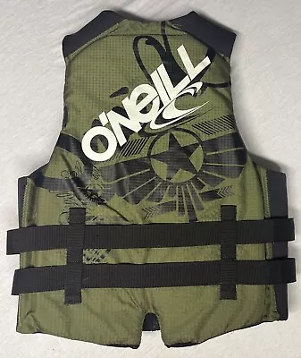 O’Neill USCG Approved Life Jacket Ski Wake Boarding Tubing Hybrid Vest Adult Med • $31.04