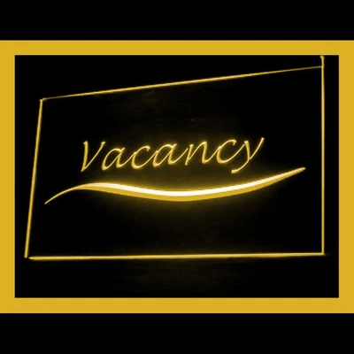 $22.94 • Buy 120141 Vacancy Restaurants Shut Down Enjoyed Display LED Light Neon Sign