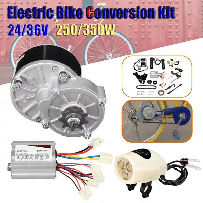 $74.92 • Buy 24V/36V 250W/350W Electric Bike Conversion Kit E-Bike Motor Controller Fr  * ！