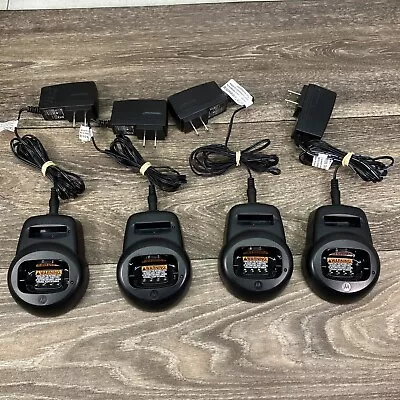 4 Charger Lot -MOTOROLA HCTN4001 Dock Chargers W/ AC For CLS1110 CLS1410 VL50 • $70