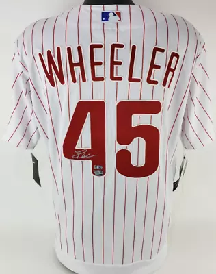 Zach Wheeler Signed/Auto  Philadelphia Phillies Nike Authentic Jersey (Fanatics) • $375