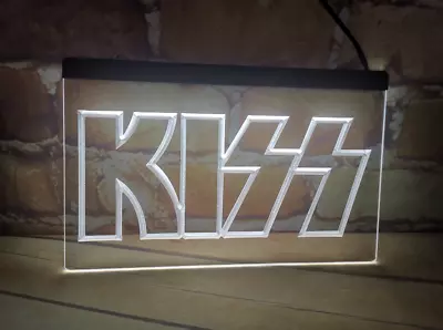 Kiss Rock Band LED Neon Light Sign Display For Music Store Bar Club Pub Gift • $23.99
