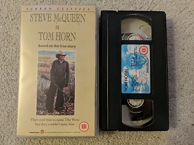 £6.99 • Buy Tom Horn VHS Video Tape Steve McQueen