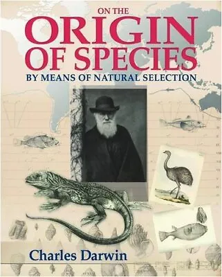 On The Origin Of Species By Charles Darwin Hardback Book The Cheap Fast Free • £4.22