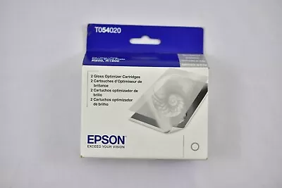 Epson Genuine T054020 Gloss Optimizer Cartridges For R800 R1800 2/Pack • $8.95