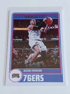 2023-24 Panini NBA Hoops Allen Iverson Hoops Tribute #296  Philadelphia 76ers • $1