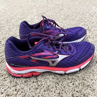 Mizuno Wave Inspire 12 Running Shoes #410745 Purple/Pink Women’s Sz 10.5 • $9.99