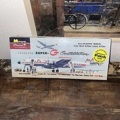 Vintage 1957 W/patch NEW Lockheed Super- G Constellation Model Kit Airplane LQQK • $75