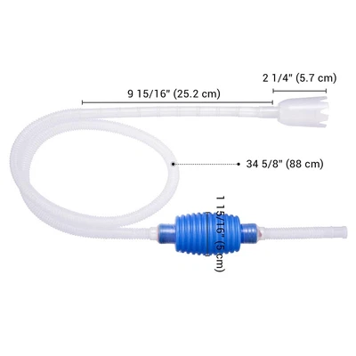 $9.89 • Buy Aquarium Siphon Gravel Cleaner Vacuum Cleaner Water Change Fish Tank Pump Filter