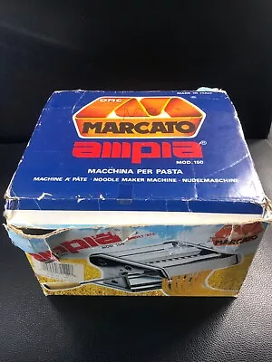 AMPIA Model 150 - Marcato 8356 Atlas Pasta Maker Machine Steel Made In Italy • $40