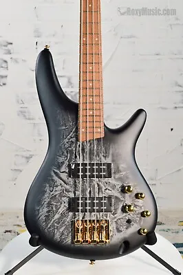 Ibanez SR Standard 4-string Electric Bass - Black Ice Frozen Matte • $429.99