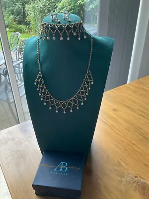 £20 • Buy Adrian Buckley Necklace, Bracelet & Earrings Set