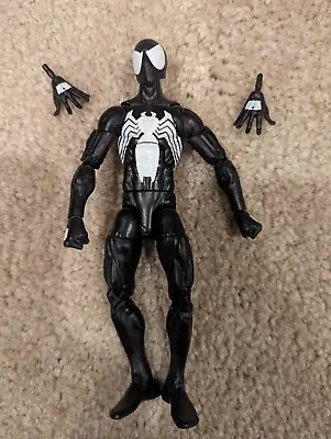 Marvel Legends Hasbro Symbiote Black Spider Man Action Figure Sandman BAF 2016 • $34.99