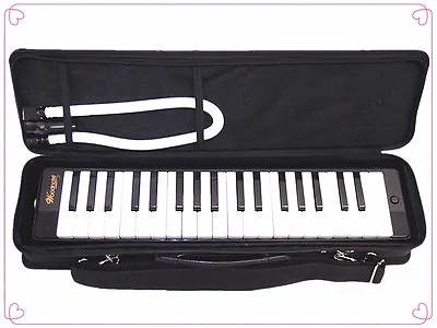 Woodnote Black 37 Key Melodica / Carrying Case • $49.96