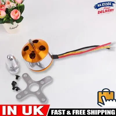 A2212/13T 1000KV Brushless Outrunner Motor For Airplane Aircraft Quadcopter • £8.49