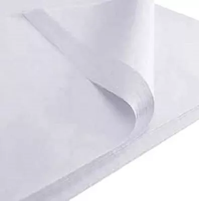 50 SHEETS 0FWHITE ACID FREE TISSUE PAPER 18x28  WRAPPING PACKING TISSUE PAPER • £3.65