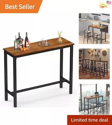 Vintage Bar Table - Effortless Assembly - Easy To Clean - Multiple Settings • $174.99