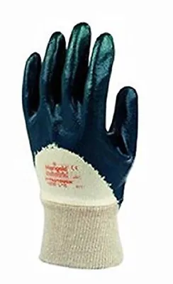 Marigold Nitrotough N230 Durable Nitrile Grip Palm Work Gloves - Large PPE • £4.95