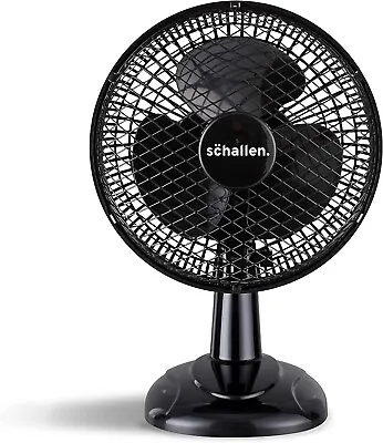 £4.20 • Buy Schallen 6  Small Electric Modern Portable Air Cooling Fan With Tilt Feature