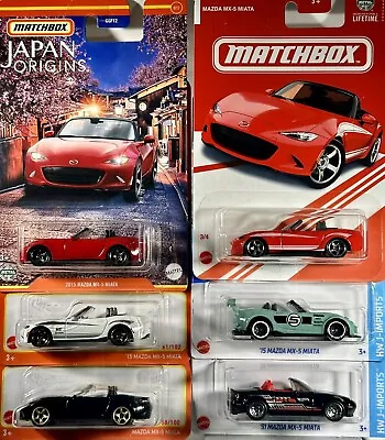 Matchbox ‘15 MAZDA MX-5 Miata Target Red Edition NEW Japan Origins Hot Wheels • $35