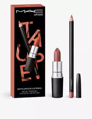 MAC Matte Lipstick And Lip Pencil Taupe Lip Duo Kit - 3g • £30.90