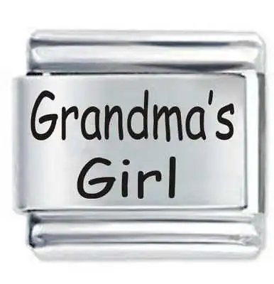 GRANDMA'S GIRL * Daisy Charm For 9mm Italian Modular Charm Bracelets • £4.36