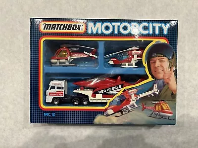 Matchbox Red Rebels Aerobatic Motorcity MC 12 • $40