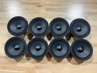 (8) Used Skar Audio Fsx65-8 6.5  300 Watt Max Power 8 Ohm Mid-range Speakers - • $139.99