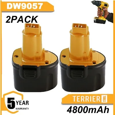 2Pack 7.2V NI-MH Battery Replace For DEWALT DE9057 DW9057 7.2Volt Cordless Drill • $26