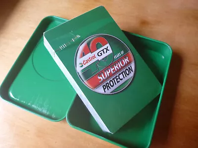 40 Years Of Castrol GTX Limited Edition Playing Cards  NEW & Sealed FREE POST • $19