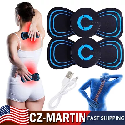 Portable Mini Electric Neck Back Massager Whole Body Massage Stimulator New • $8.99