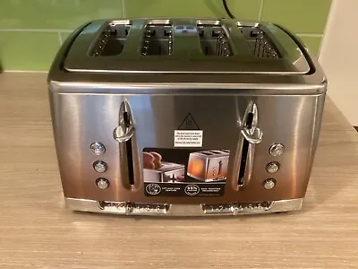 £30 • Buy Russell Hobbs Toaster 4 Slice , Copper Sunset, Eclipse 25143 Ex Display