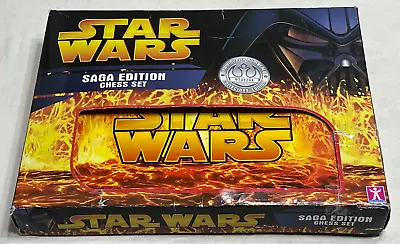 STAR WARS : Saga Collectors' Edition Complete Chess Set (FREE UK P&P) • £31.45