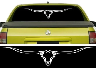 1000mm Longhorn RM Williams Sticker Bull RMW BNS Ute Car 4x4 Window Decal Large • $21