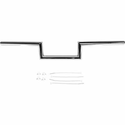 $58.95 • Buy HardDrive Traditional Chrome 4  Z-Bars Handlebars Harley Sportster Dyna Bobber