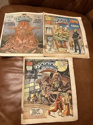 £30 • Buy 2000 AD Comic Joblot X 11 Vintage/Retro Sci-Fi Featuring Judge Dredd (1983)