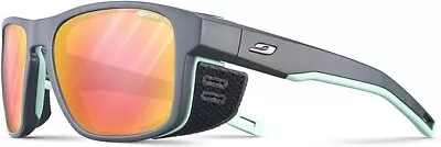 New Julbo Shield M Glacier Sunglasses Men And Women J5447421 Grey Mint • $132.99