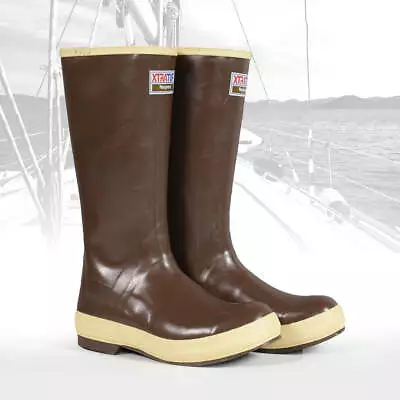 £67.49 • Buy XTRATUF Men's 15  Non-Insulated Legacy Brown Deck Sailing Boots 22272G