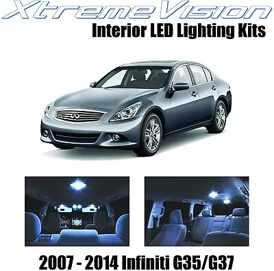 XtremeVision Interior LED For Infiniti G35 G37 Sedan 2007-2014 (10 Pcs) • $10.99