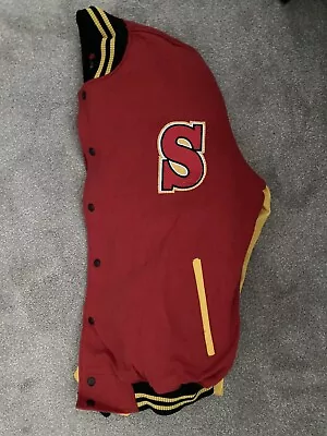 £27 • Buy Smallville High Letterman Jacket Replica Clark Kent Superman Cosplay