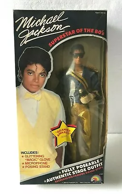 Vtg 1984 Michael Jackson Superstar Of The 80's Figure  Grammy Awards  Outfit NOS • $69.99