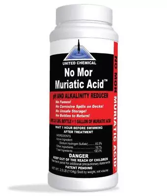 United Chemical No Mor Muriatic Acid - 2.5 Lb • $12.07