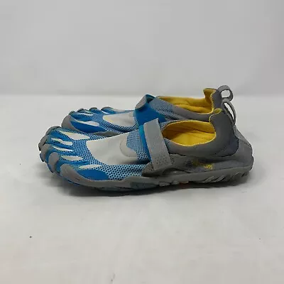 Vibram Fivefinger Komodo Sports Womens Sz 8 39 EUR Blue Gray Running Water Shoe • $34.99