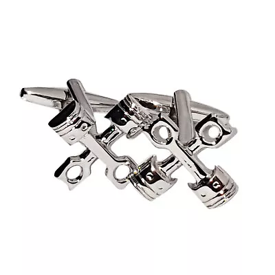 Twin Pistons Engine Mechanics Cufflinks Presented In A Box • $16.15