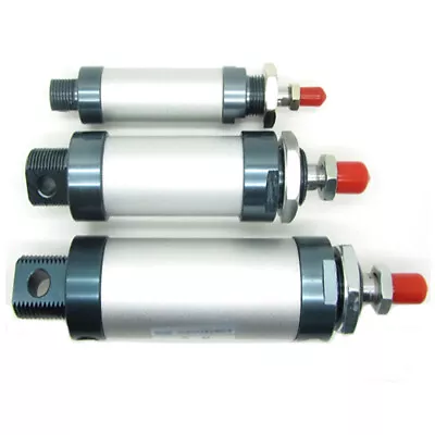 £9.59 • Buy Pneumatic Air Cylinder Double Acting Single Rod 16-32mm Bore 25-100mm Stroke 