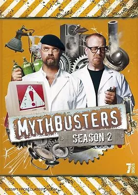 Mythbusters : Season 2 (DVD 2010 7-Disc Set)--FREE POSTAGE • $36.16